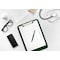 Better Office Products Plastic Clipboards, Durable, 12.5 x 9 Inch, Low Profile Clip, Green, Set of 12, 12PK 45018 - alternate 5